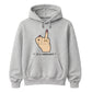 Sarcastic In A Relationshit Middle Finger Unisex Hoodie