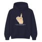 Sarcastic In A Relationshit Middle Finger Unisex Hoodie