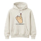 Sarcastic In A Relationshit Middle Finger Unisex Hoodie