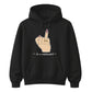 Sarcastic In A Relationshit Middle Finger Unisex Hoodie