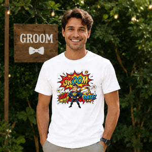 Save The Date Superhero Groom Unisex T-Shirt