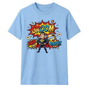 Save The Date Superhero Groom Unisex T-Shirt