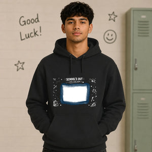 Schools Out Leave Your Mark School Leavers Unisex Hoodie