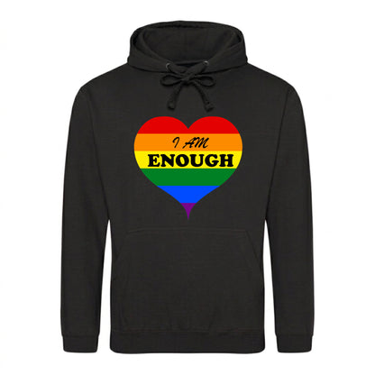 Self Worth Heart Statement Pride Month Unisex Hoodie