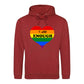 Self Worth Heart Statement Pride Month Unisex Hoodie