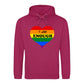 Self Worth Heart Statement Pride Month Unisex Hoodie