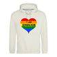 Self Worth Heart Statement Pride Month Unisex Hoodie