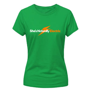 She's Electric T-Shirt | Naturally Electric Graphic Tee