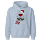 Sipmas Wine Glass Christmas Kids Hoodie