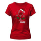 Sipmas Wine Lover Christmas Ladies T-Shirt