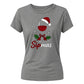 Sipmas Wine Lover Christmas Ladies T-Shirt