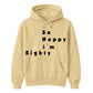 So Happy I'm Eighty Funny 80th Birthday Unisex Hoodie
