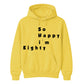 So Happy I'm Eighty Funny 80th Birthday Unisex Hoodie