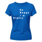 So Happy I'm Eighty Funny 80th Birthday Ladies Fit-TShirt