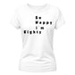So Happy I'm Eighty Funny 80th Birthday Ladies Fit-TShirt