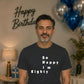 80th Birthday Gift So Happy I'm Eighty Graphic Unisex T Shirt Birthday Outfit