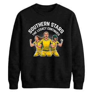 Southern Stars The Legacy Continues Women Cricket Sweatshirt - T20 Womens World Cup Sweatshirt Australia
