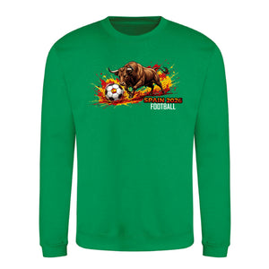 Spain 2026 Raging Bull Football Unisex Sweatshirt