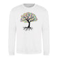 Spectrum Leaf Tree Of Life Pride Month Unisex Sweatshirt