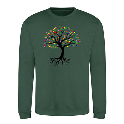 Spectrum Leaf Tree Of Life Pride Month Unisex Sweatshirt