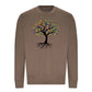 Spectrum Leaf Tree Of Life Pride Month Unisex Sweatshirt