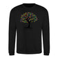 Spectrum Leaf Tree Of Life Pride Month Unisex Sweatshirt