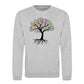 Spectrum Leaf Tree Of Life Pride Month Unisex Sweatshirt