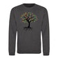 Spectrum Leaf Tree Of Life Pride Month Unisex Sweatshirt
