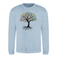Spectrum Leaf Tree Of Life Pride Month Unisex Sweatshirt