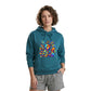 Sporty Design Colorful Trophy Printed Unisex Hoodie