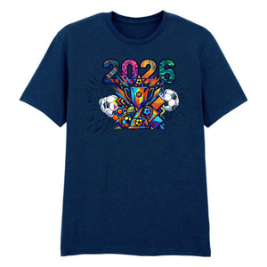 Sporty & Trendy Colorful 2026 Printed Unisex Tshirt