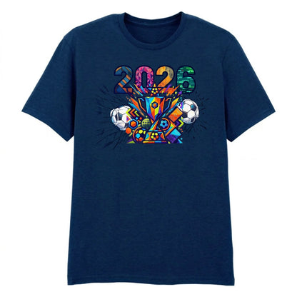 Sporty & Trendy Colorful 2026 Printed Unisex Tshirt