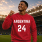 Squad Name Number Personalised FIFA Unisex Sweatshirt