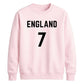 Squad Name Number Personalised FIFA Unisex Sweatshirt