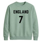 Squad Name Number Personalised FIFA Unisex Sweatshirt