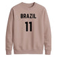 Squad Name Number Personalised FIFA Unisex Sweatshirt