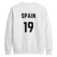 Squad Name Number Personalised FIFA Unisex Sweatshirt