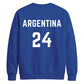 Squad Name Number Personalised FIFA Unisex Sweatshirt