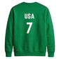 Squad Name Number Personalised FIFA Unisex Sweatshirt