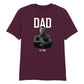 Custom Dad Est and Image Father's Day Unisex T-Shirt
