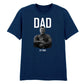 Custom Dad Est and Image Father's Day Unisex T-Shirt