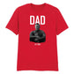 Custom Dad Est and Image Father's Day Unisex T-Shirt