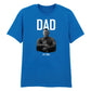 Custom Dad Est and Image Father's Day Unisex T-Shirt