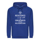 Strong Resilience Path To Greatness Graphic Unisex Hoodie