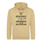 Strong Resilience Path To Greatness Graphic Unisex Hoodie