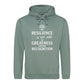 Strong Resilience Path To Greatness Graphic Unisex Hoodie