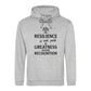 Strong Resilience Path To Greatness Graphic Unisex Hoodie