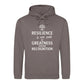 Strong Resilience Path To Greatness Graphic Unisex Hoodie