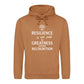 Strong Resilience Path To Greatness Graphic Unisex Hoodie