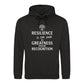 Strong Resilience Path To Greatness Graphic Unisex Hoodie
